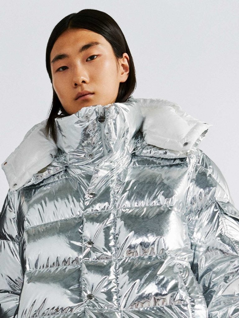 The exclusive Maya 70 jacket comes a gift, Moncler's first ever NFT. Photo Moncler