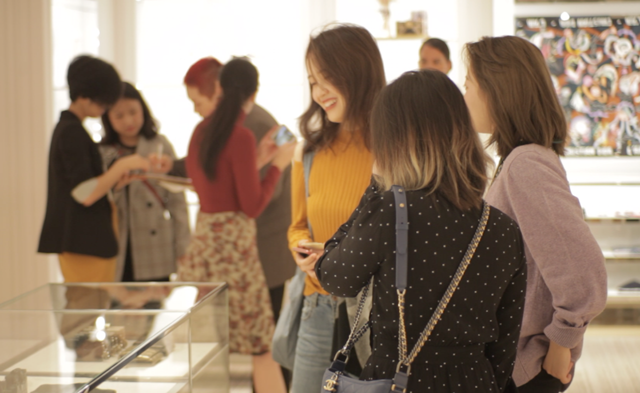 Keeping up with China’s Affluent Students on a Boston Shopping Trip