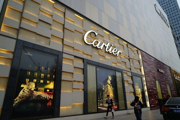 A Cartier store in Hangzhou. (Shutterstock)