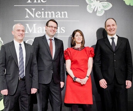 Neiman Marcus and Glamour Sales execs at this week's press conference