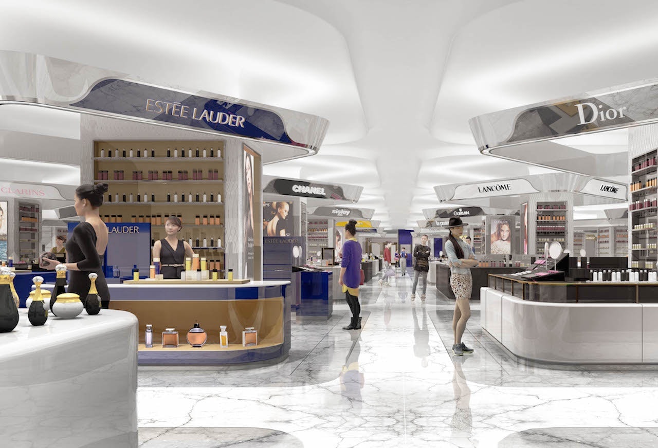 Consumers pursuit of unique experiences also shifted the power dynamic between the retailers and brands. Photo: SKP Xi'an Beauty Hall/Sybarite 