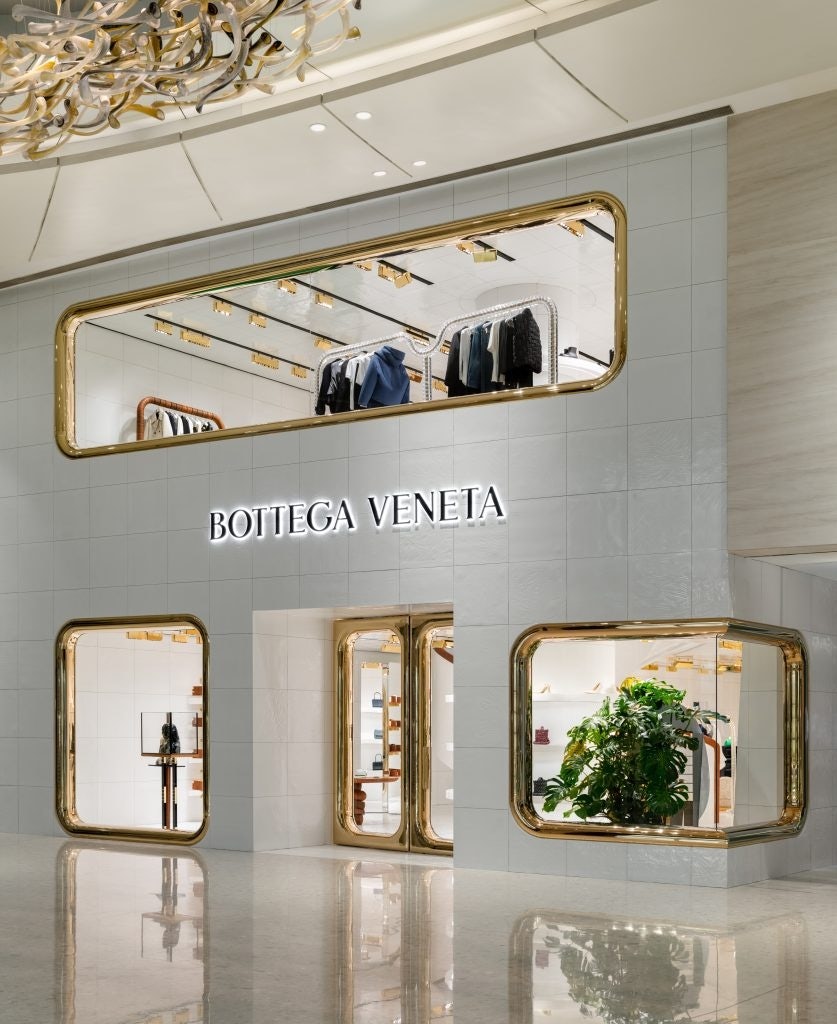 Bottega Veneta's flagship store at Shanghai IFC mall. Photo: Courtesy