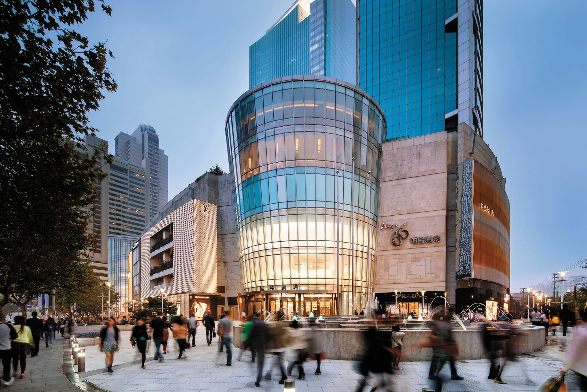 Shanghai Plaza 66 Mall. Photo: Courtesy of Hang Lung Group.