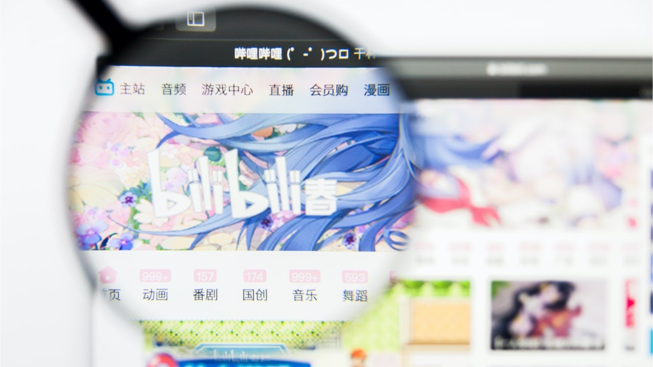 Video-sharing website Bilibili showed strong financial results in the first quarter of 2020, with a remarkable growth of monthly active users.
Photo: Shutterstock 