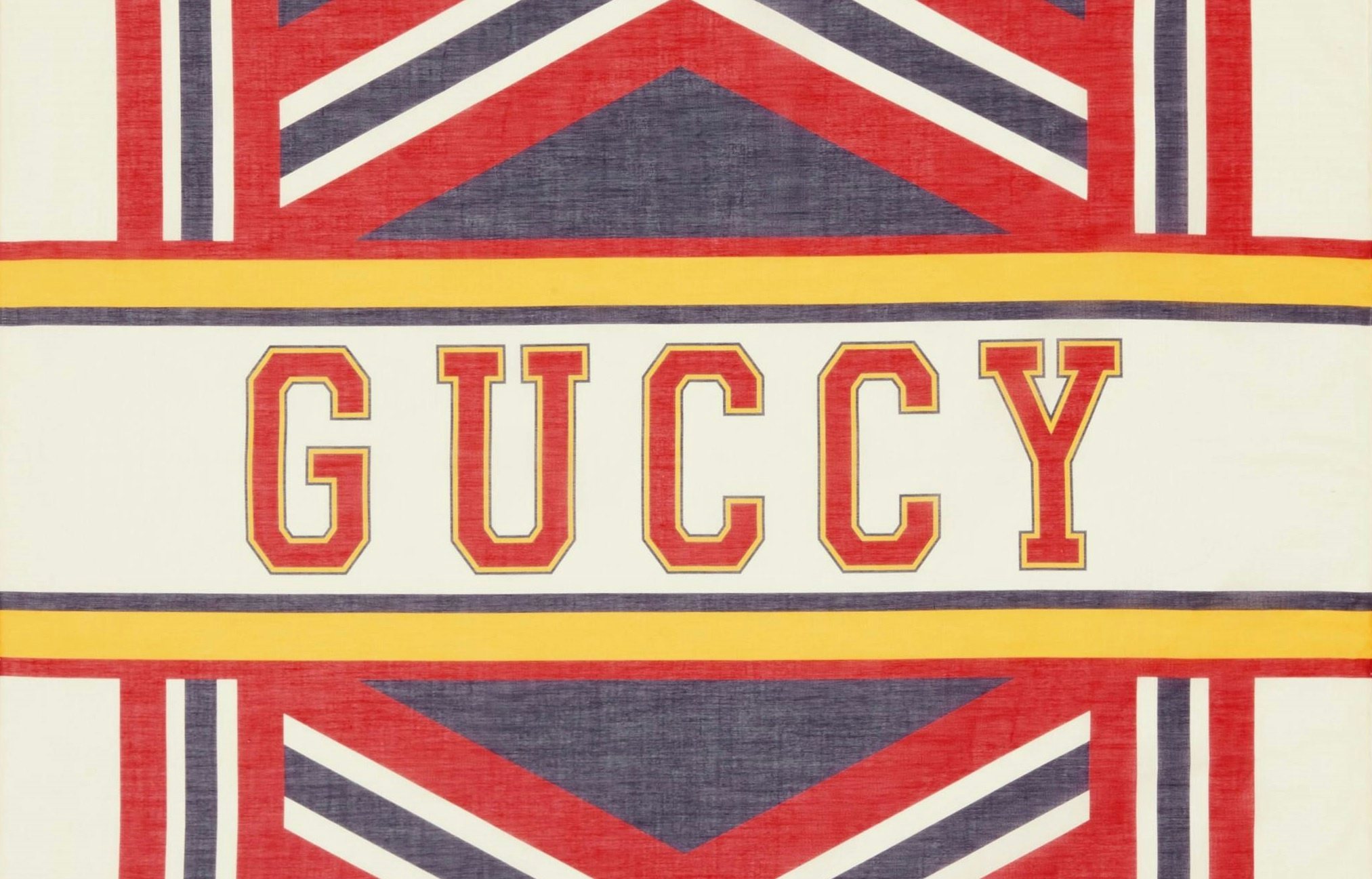 Gucci’s decision to sell a line of “Guccy” products in its spring 2018 resort show, a logo that parodied the luxury industry’s problem with counterfeits, was seen as quite witty by Chinese consumers. Photo: brand's website