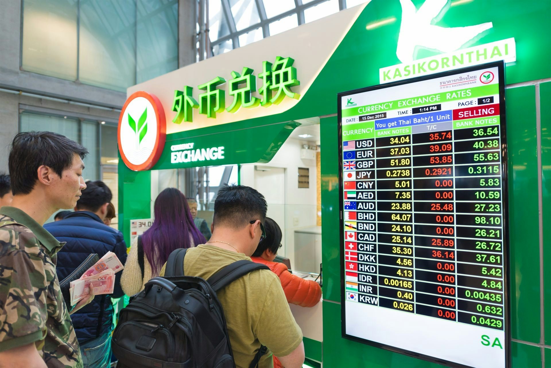 Favorable exchange rates remains one of the most important factors behind Chinese tourist behavior. (withGod/Shutterstock)