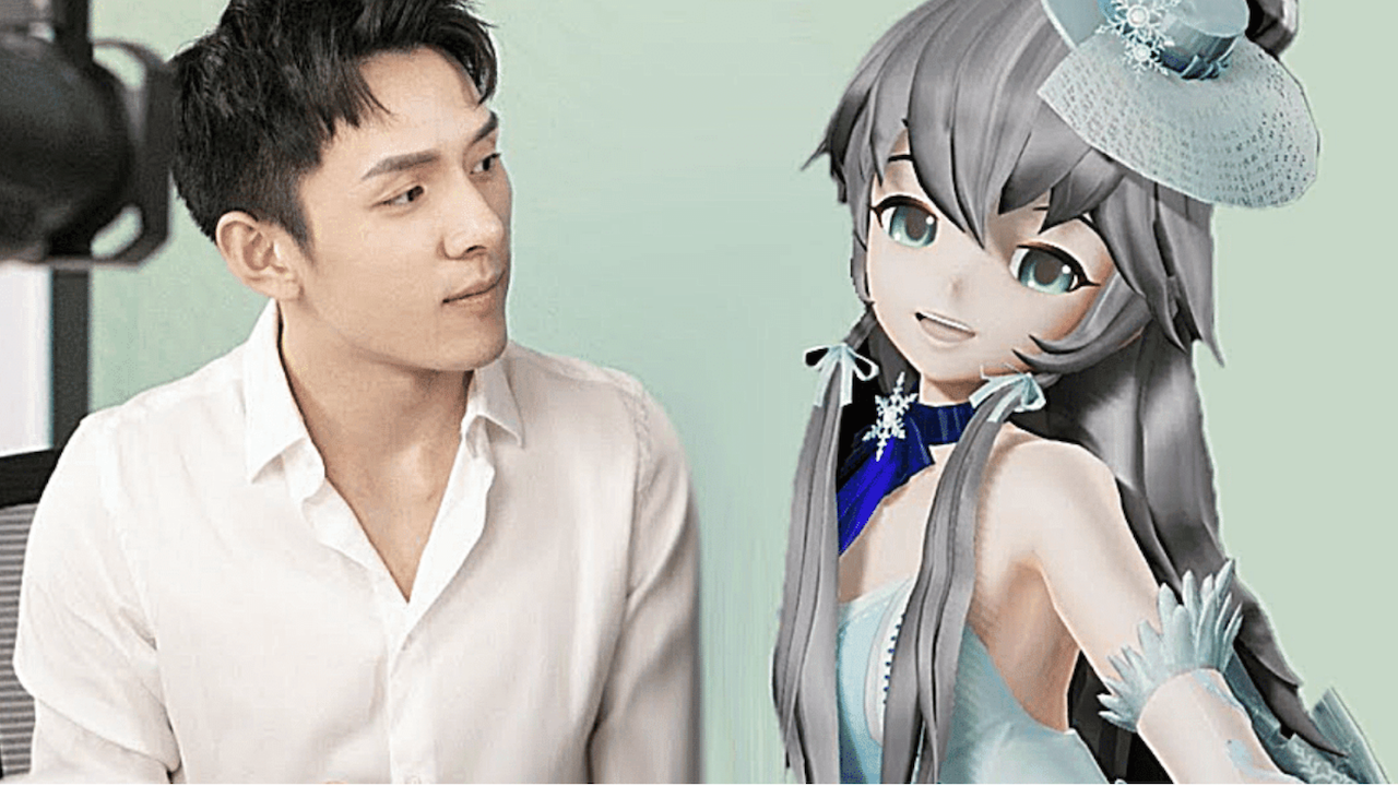 Virtual idol Luo Tianyi "co-hosted" a campaign with livestreamer Li Jiaqi in April 2020. (Image: Campaignasia.com)