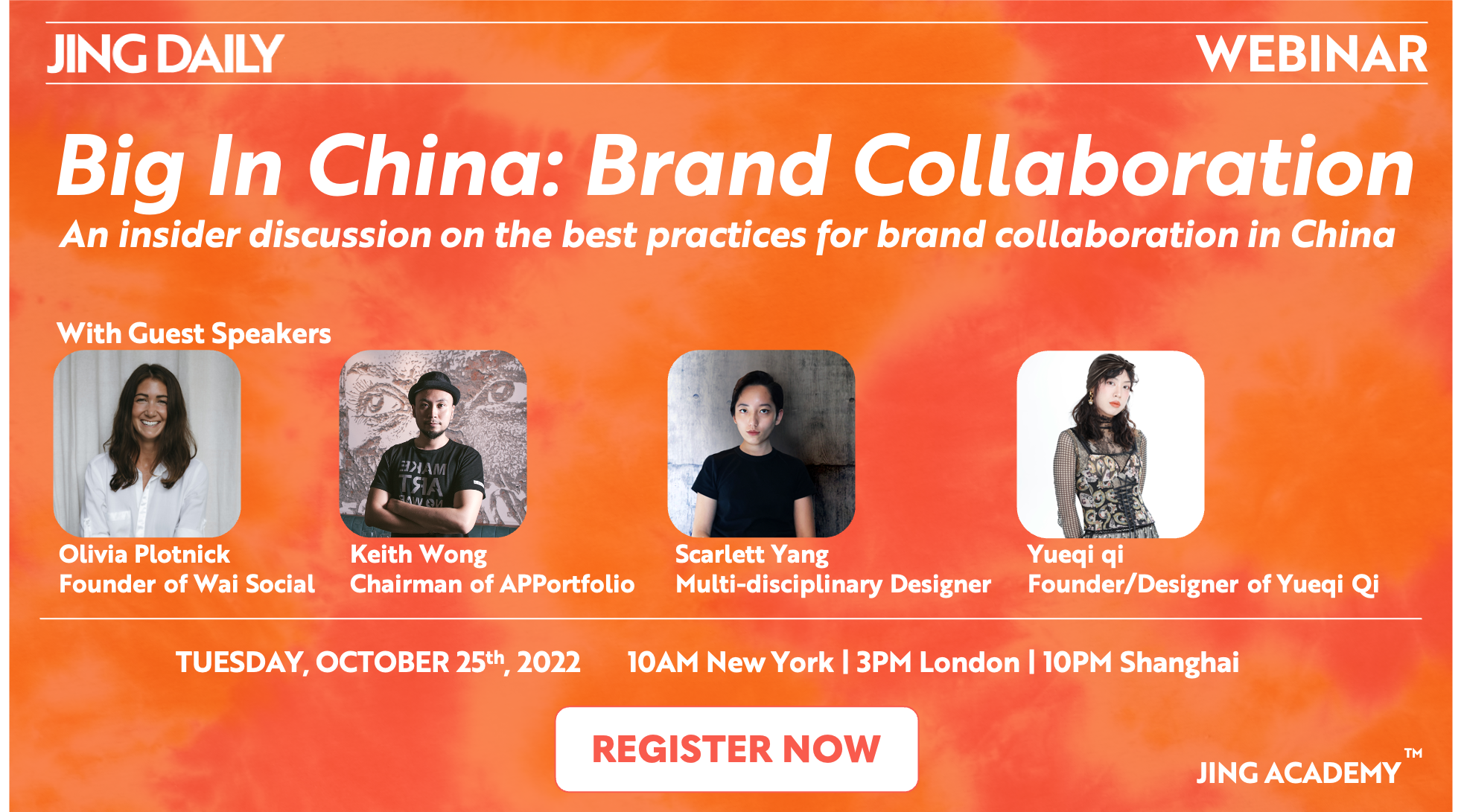 Join Jing Collabs & Drops for a live webinar on October 25 that will break down the best strategies for brand collaboration in 2022.