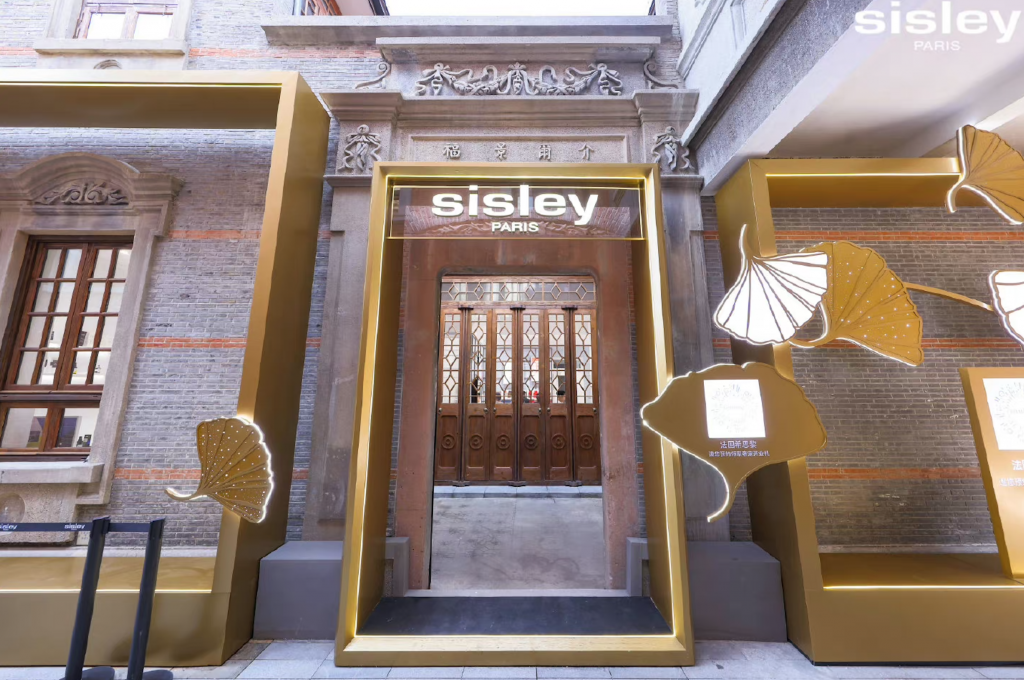 Sisley has invested in three or four-story experiential flagship stores to immerse local consumers in their brand universe. Image: Sisley