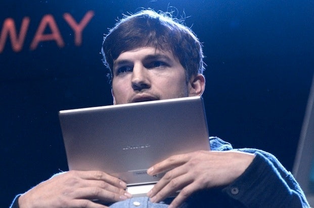 Ashton Kutcher has a big turtleneck to fill. (AFP)