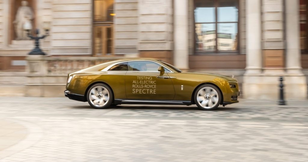 Rolls-Royce is entering the EV sector with the release of its Spectre model, which retails for upwards of $420,000. Photo: Rolls-Royce