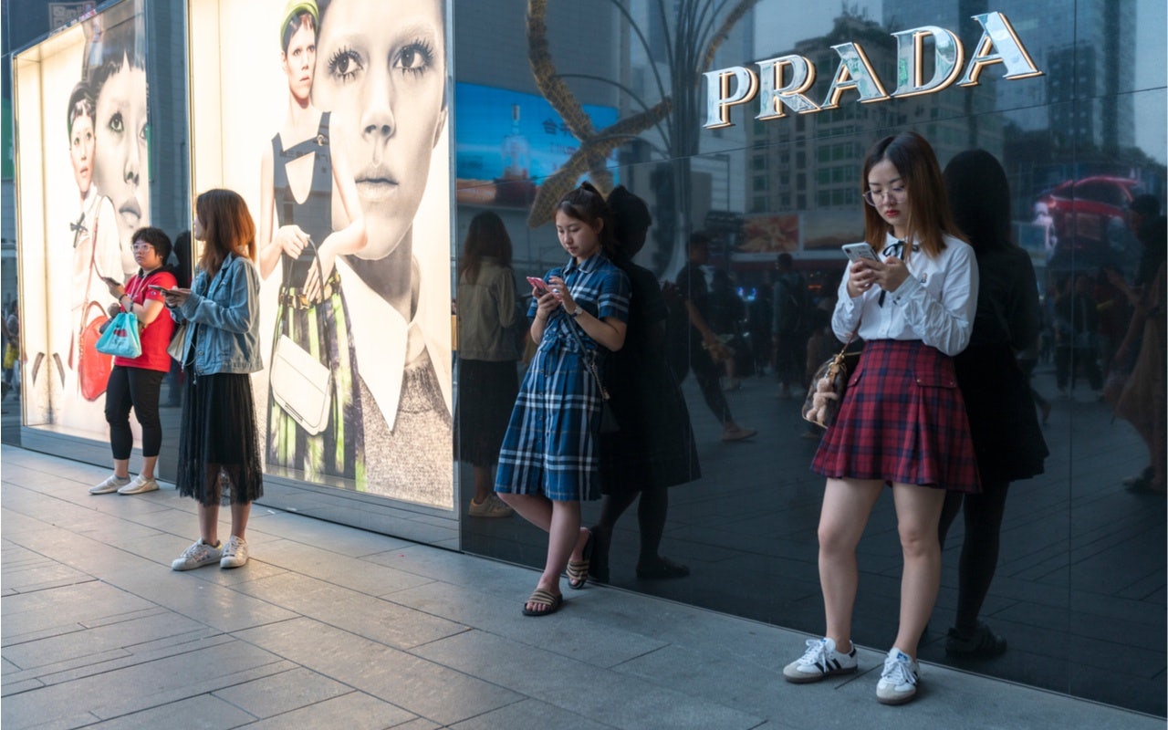 At the core of Prada’s China problem is a changing young customer who simply doesn’t connect with the brand or its latest collections. Photo: B.Zhou/Shutterstock 
