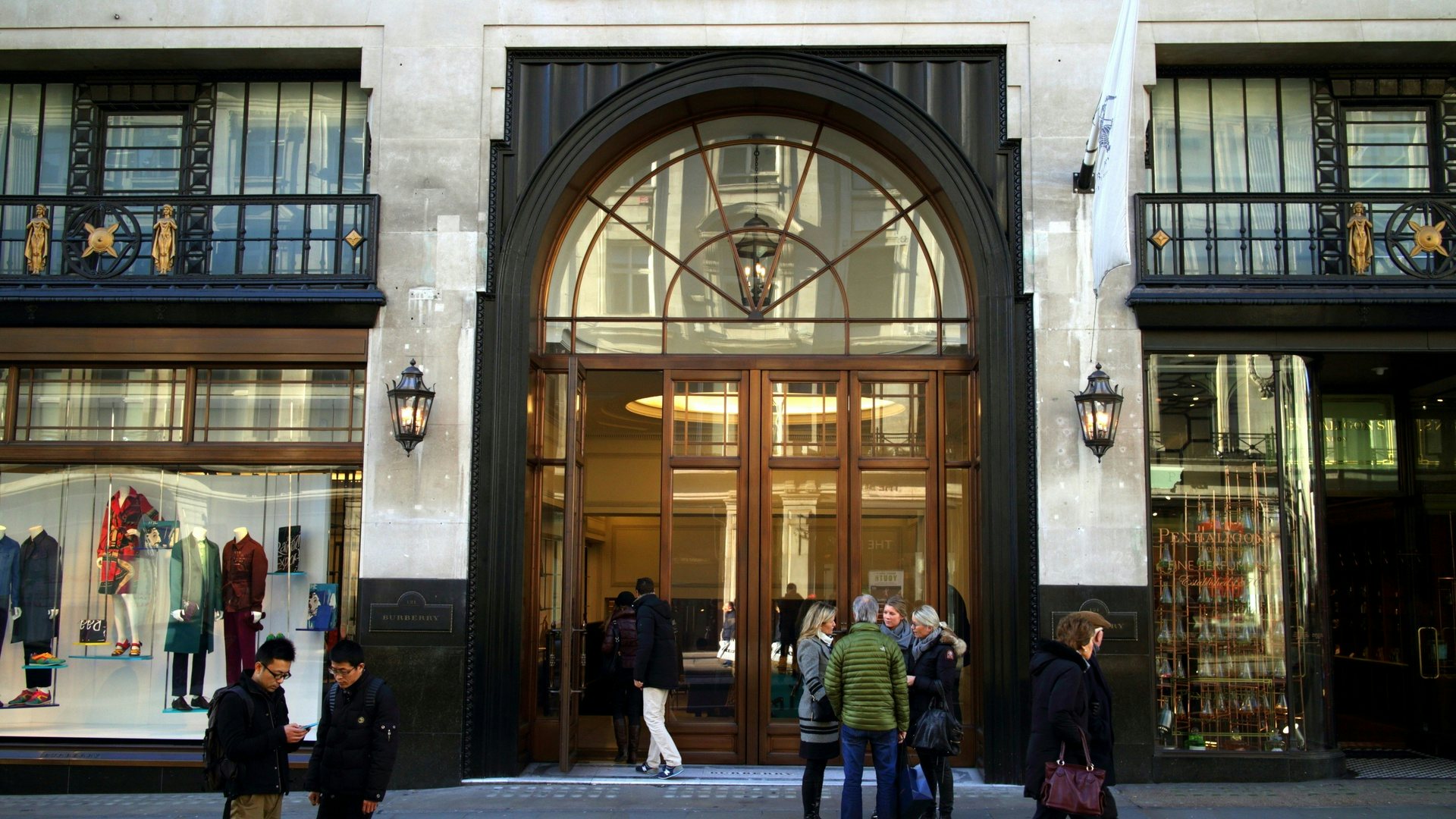 The Burberry flagship store on Regent Street in London. The majority of shoppers at this location are Chinese. Photo: Shutterstock