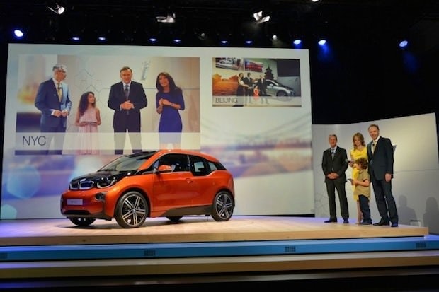 BMW debuted its new electric vehicle in New York, London, and Beijing on Monday. (BMW Blog)