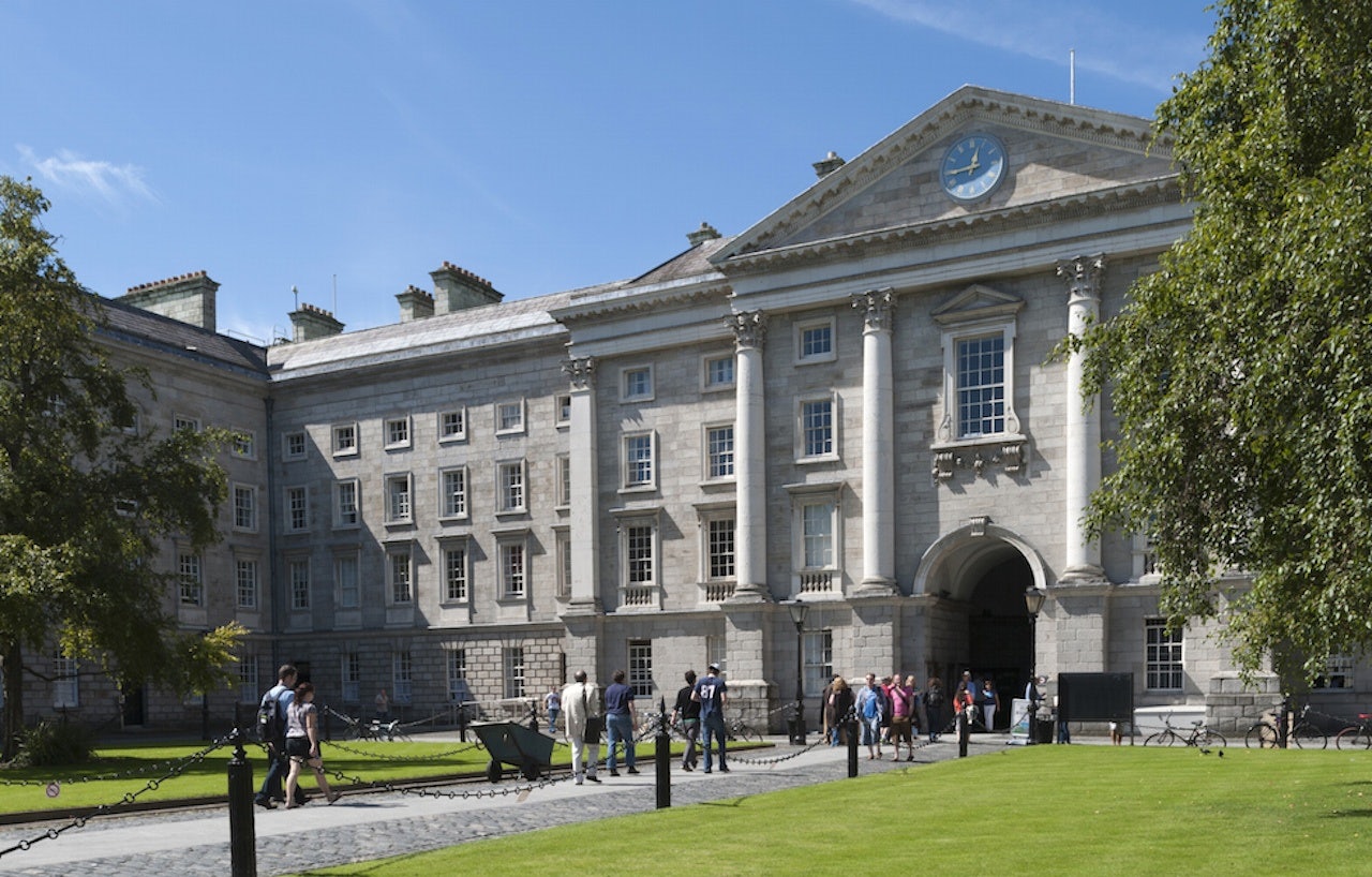 The grounds of Trinity College, Dublin, Ireland. Photo: Robert Mullan/Shutterstock.com
