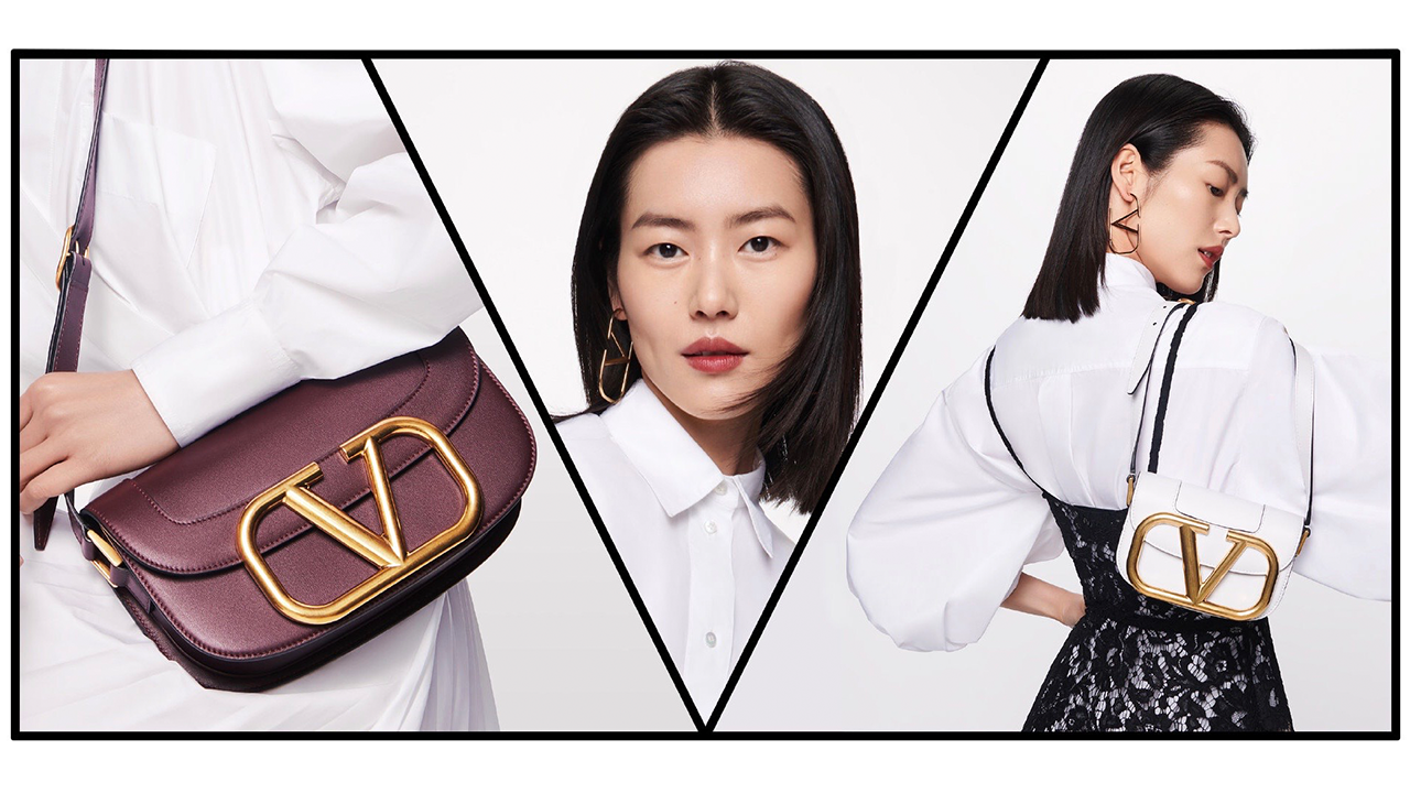 Valentino's SuperVee campaign plays with personification to market the next "IT" bag to Chinese shoppers. Photo: Courtesy of Valentino. 