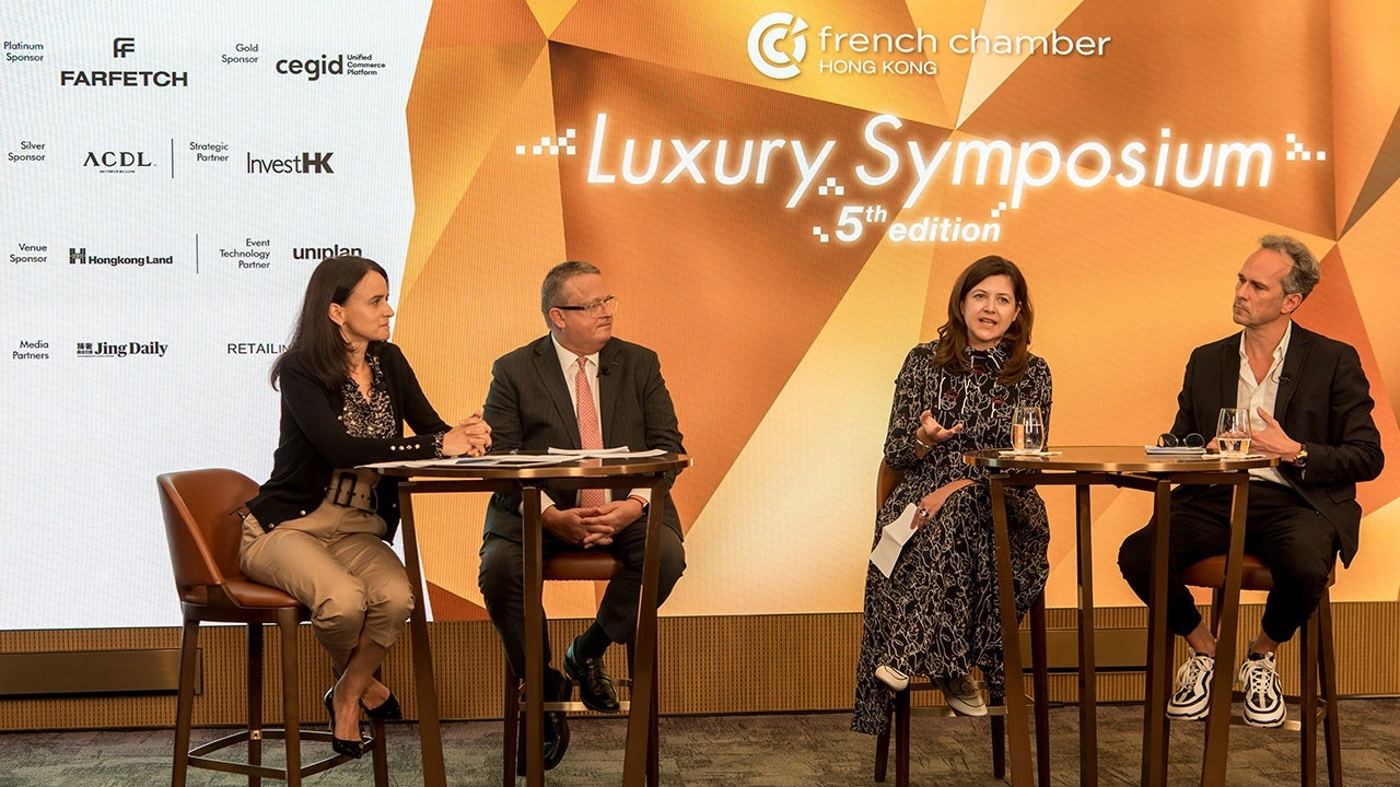 The 5th edition of the Luxury Symposium went virtual on April 21, amassing leading industry voices who dove into the new luxury sector retail models. Photo: Courtesy of French Chamber HK.