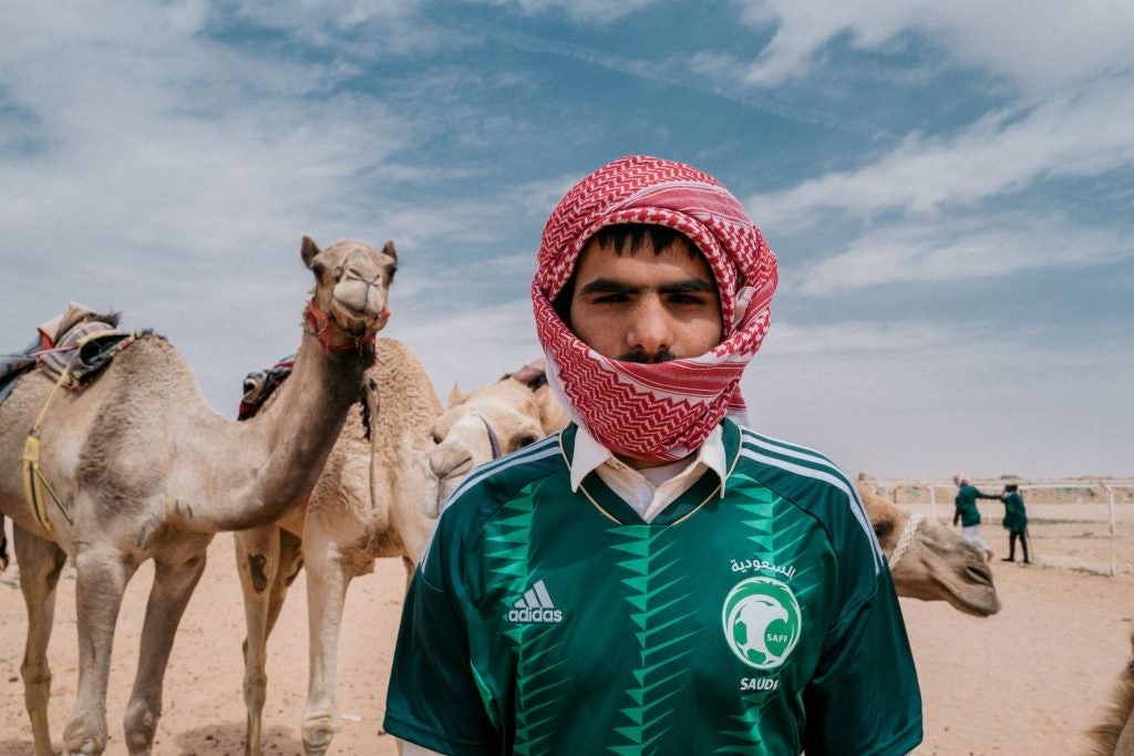 Adidas launched the new Saudi Arabia Football Federation Kit 2023-24 with its "Weaved as One" campaign, which pays homage to Saudi culture. Photo: Adidas