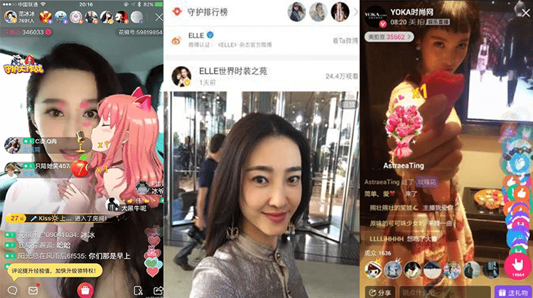 Live-streaming was an integral part of fashion week season this year for Chinese celebrities and KOLs.