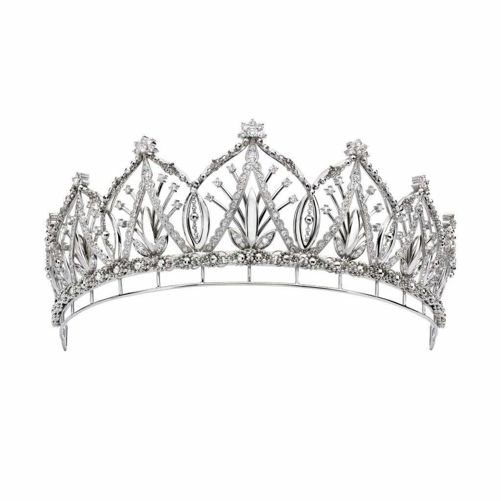 A platinum tiara. Photo: Platinum Guild International