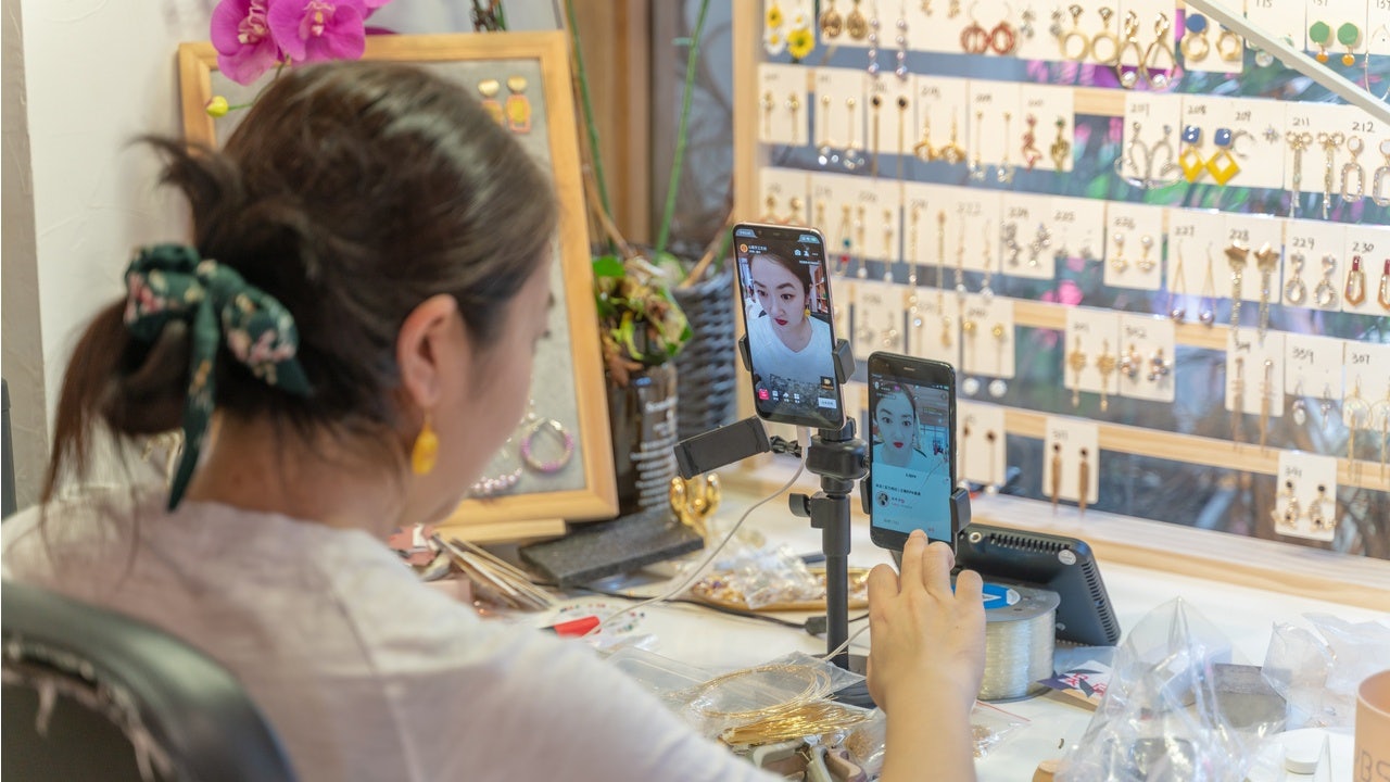 China has announced plans to increase regulations on livestreaming content and limit spending by users, spelling trouble for luxury brands. Photo: Shutterstock 