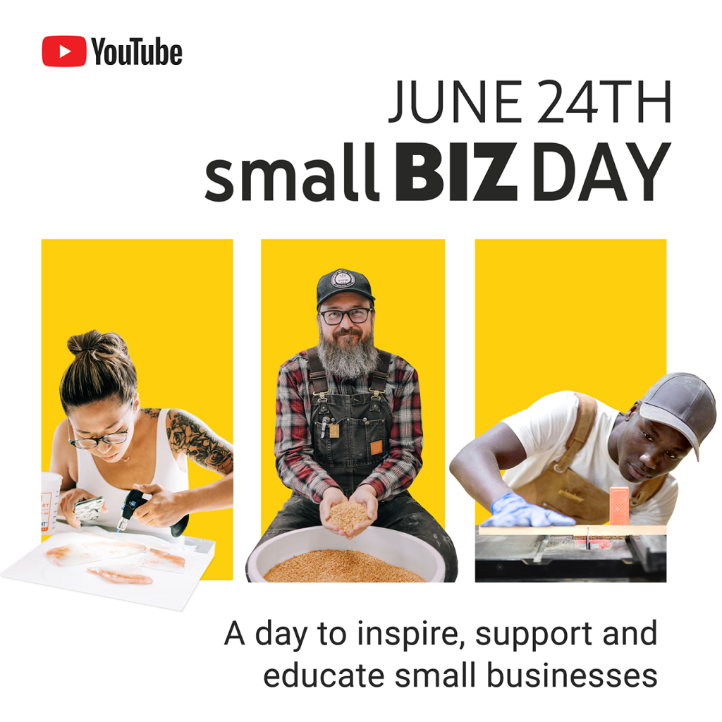 YouTube hosted its first Small Biz Day this year as part of Google’s International Small Business Week. Photo: Courtesy of YouTube