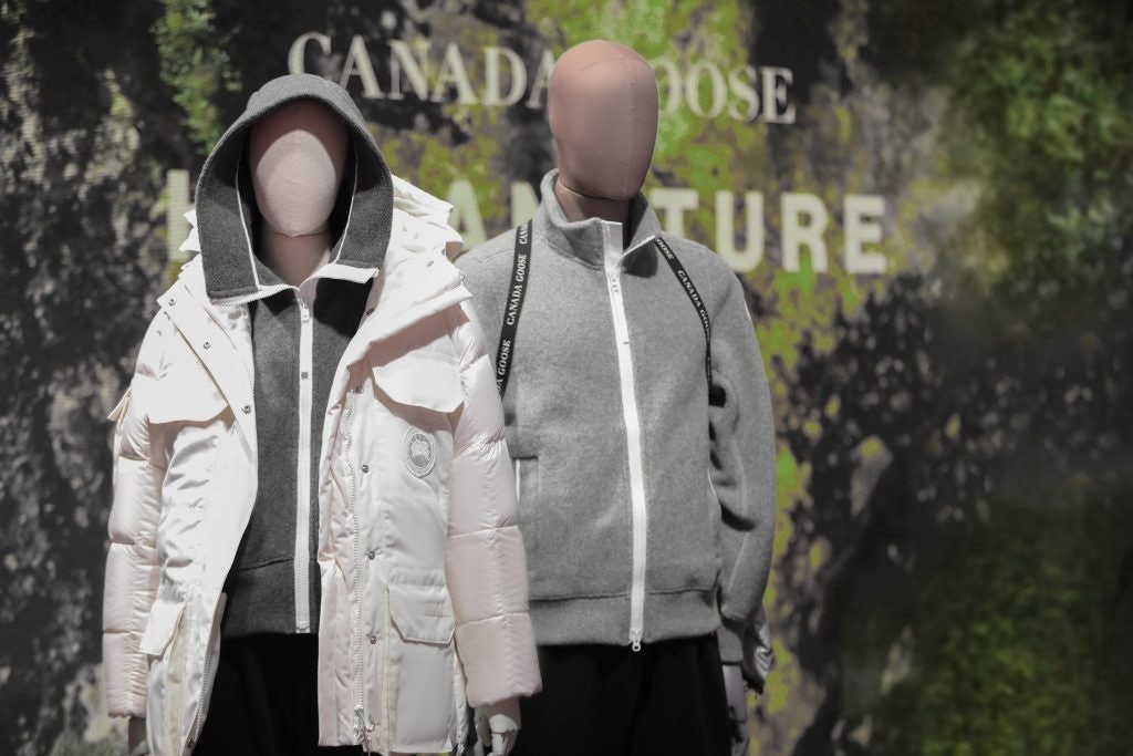 Canada Goose pavilion "HUMANATURE," outlines the brand’s commitment to sustainability and the progress made so far. Image Courtesy of Canada Goose