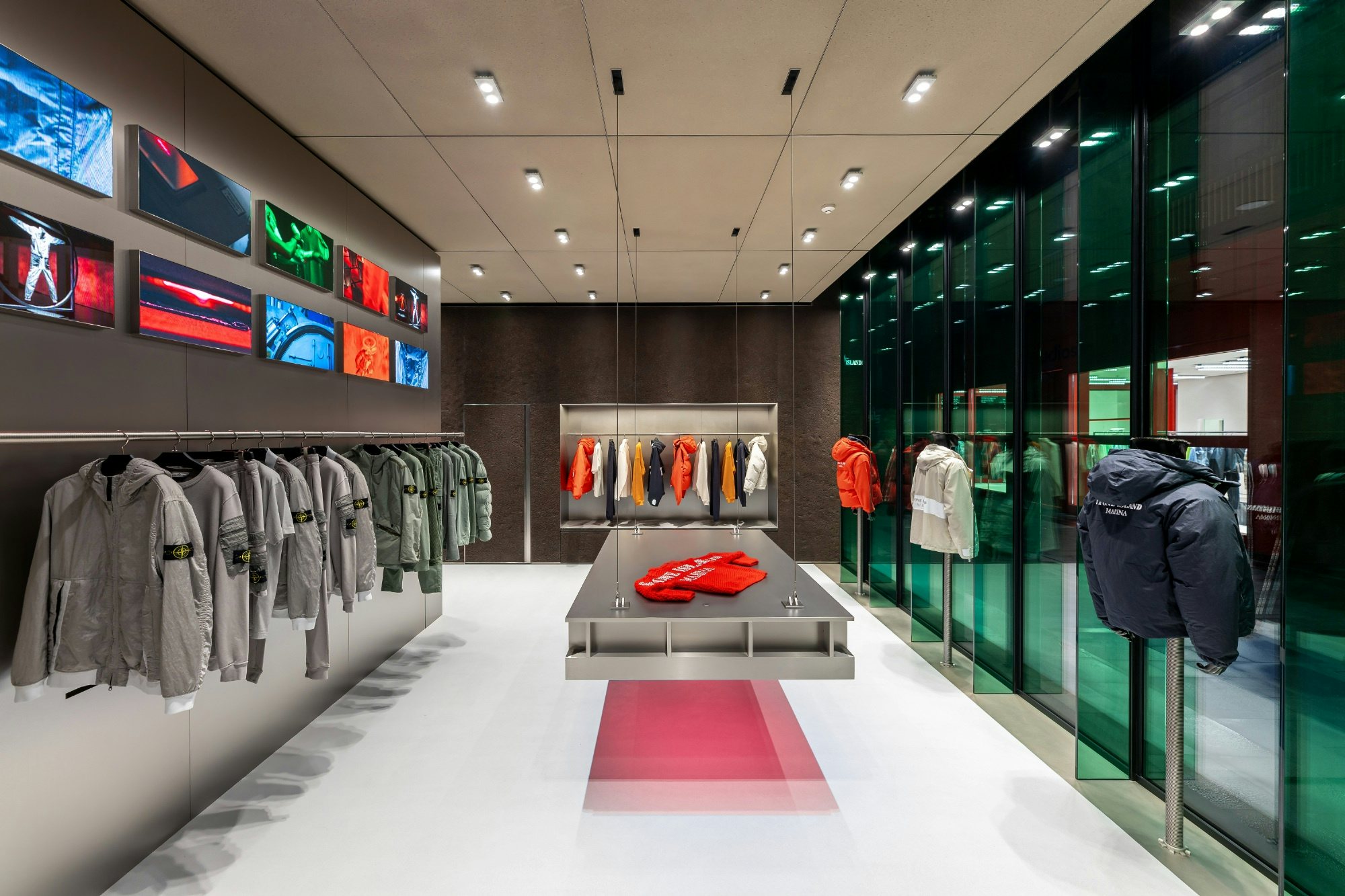 Stone Island unveiled a new flagship store in Chengdu in October 2023. Photo: Stone Island
