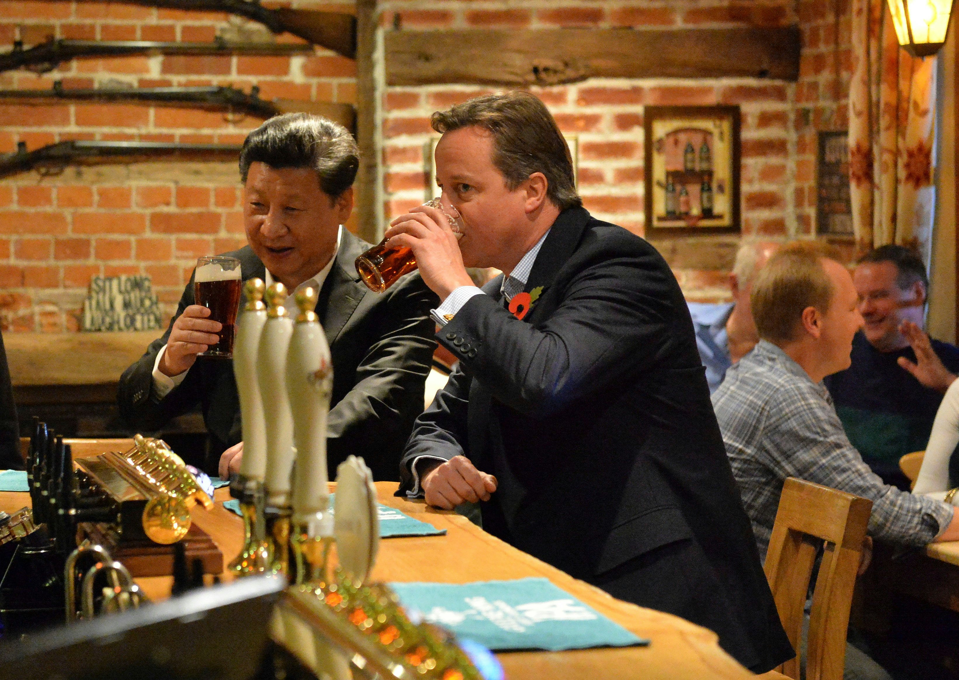 The United Kingdom risks seeing fewer Chinese tourists in its pubs and around its sights after the Brexit. (The Prime Minister's Office, <a href="https://www.flickr.com/photos/number10gov/22206733049/">flickr</a>)