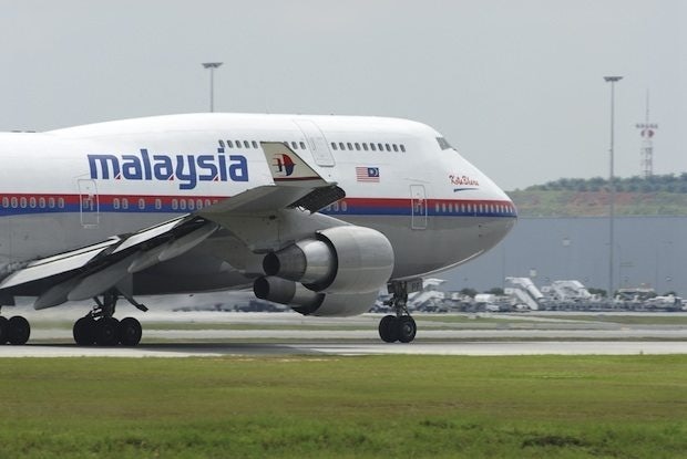 A Malaysia Airlines jet taxis at Kuala Lumpur International Airport. (Shutterstock)