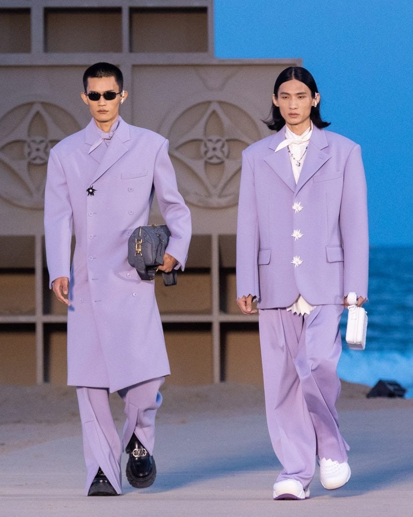 The opening looks of Louis Vuitton's Men’s Spring 2023 spin-off show. Photo: Louis Vuitton