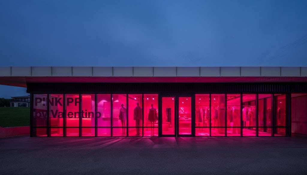 Valentino Pink PP showroom. Photo: Courtesy of Valentino
