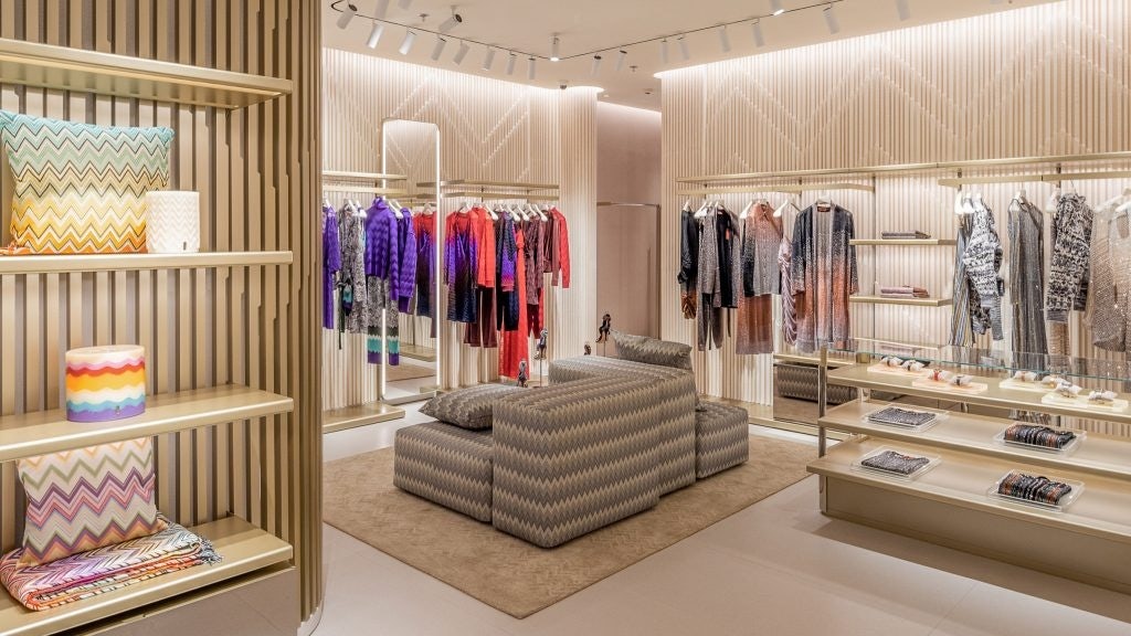 The Shanghai store will sell homeware, clothing and accessories, providing China with the Missoni lifestyle. Photo: Courtesy of Missoni