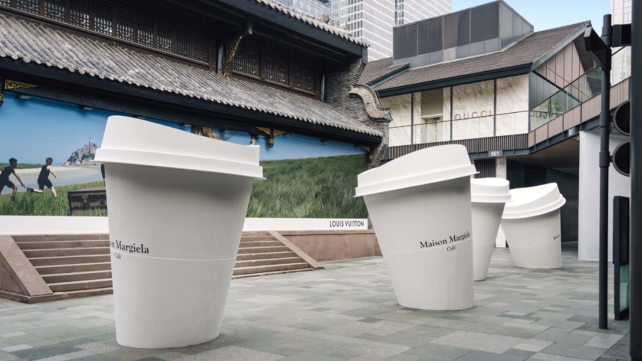 Facing weakening consumer demand, luxury brands are building experiential cafés across China to pursue new consumer touchpoints and growth areas. Photo: Maison Margiela 