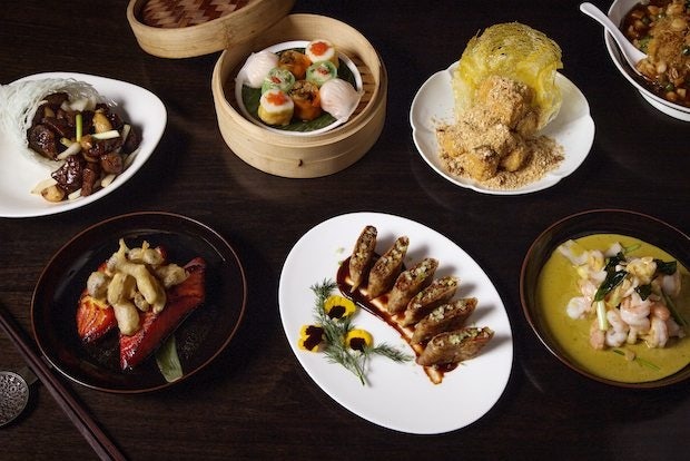 The Chinese New Year feast at Hakkasan in London. (Courtesy Photo)