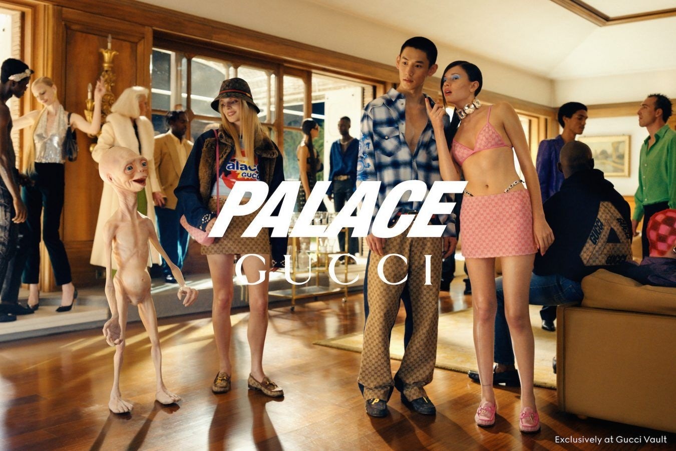 Palace and Gucci share the same playful brand identity, making this subcultural crossover work wonders. Photo: Gucci