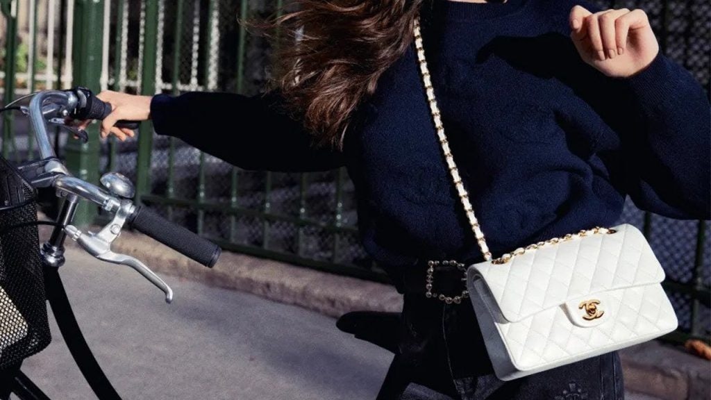 Chanel's classic handbag broke the 10,000 mark after a round of price increases in March 2023. Photo: Chanel