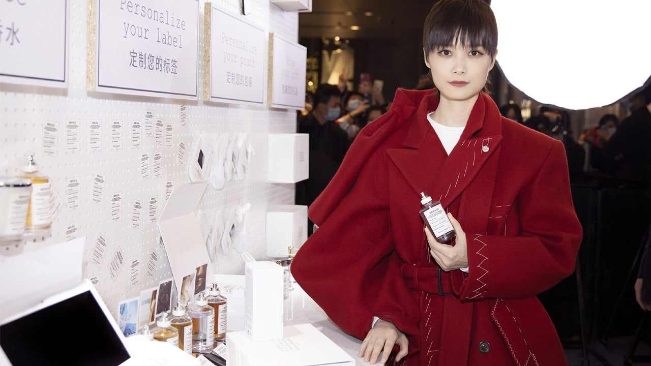 Maison Margiela announced that the popular Chinese singer Li Yuchum will become its first-ever global ambassador. Photo: Courtesy of Maison Margiela Fragrance. 