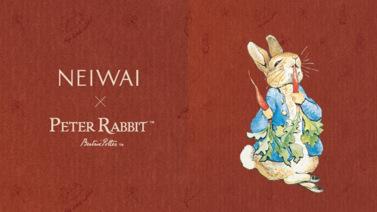 Neiwai launched a capsule collection in celebration of the Year of the Rabbit, which featured the brand’s collaboration with fictional character Peter Rabbit. Photo: Courtesy