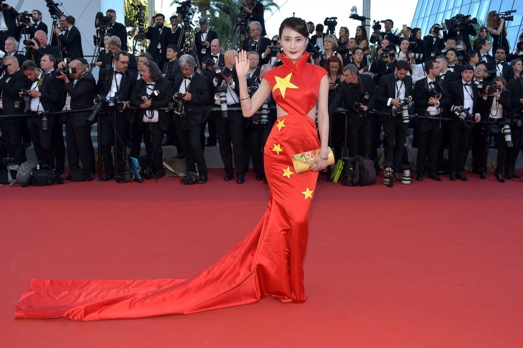 Xu Dabao attends the "Ismael's Ghosts (Les Fantomes d'Ismael)" screening and Opening Gala during the 70th annual Cannes Film Festival at Palais des Festivals on May 17, 2017 in Cannes, France.