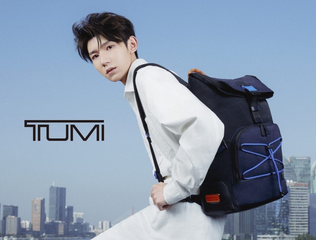 Roy Wang, a key member of the China boy group TFBoys, was announced as TUMI’s China brand partner on July 20. Photo: TUMI
