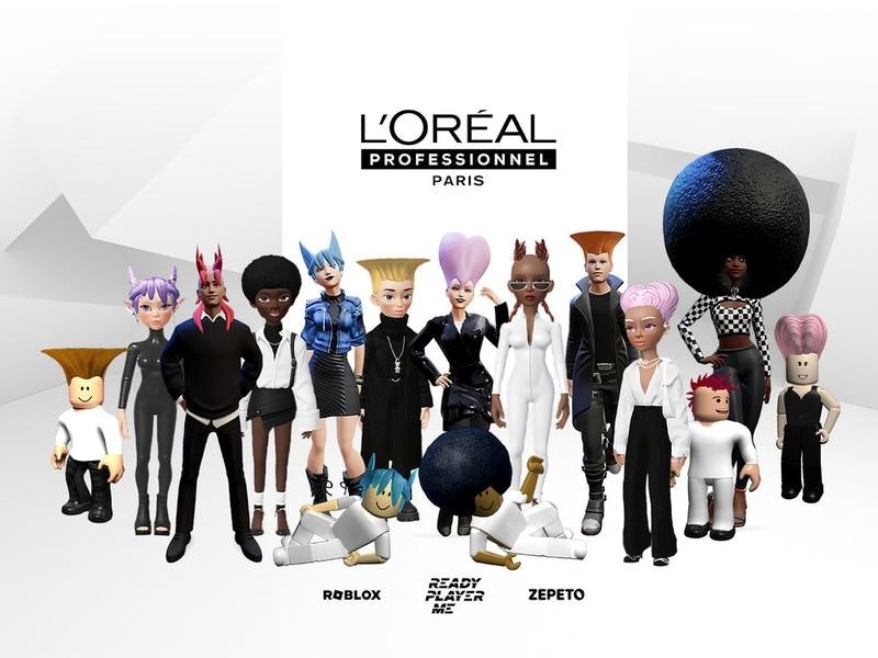This isn't the first time L'Oréal has courted Roblox's thriving user base, with the brand's L'Oréal Professionnel division launching virtual hairstyles for avatars earlier this year. Photo: L'Oréal Professionnel