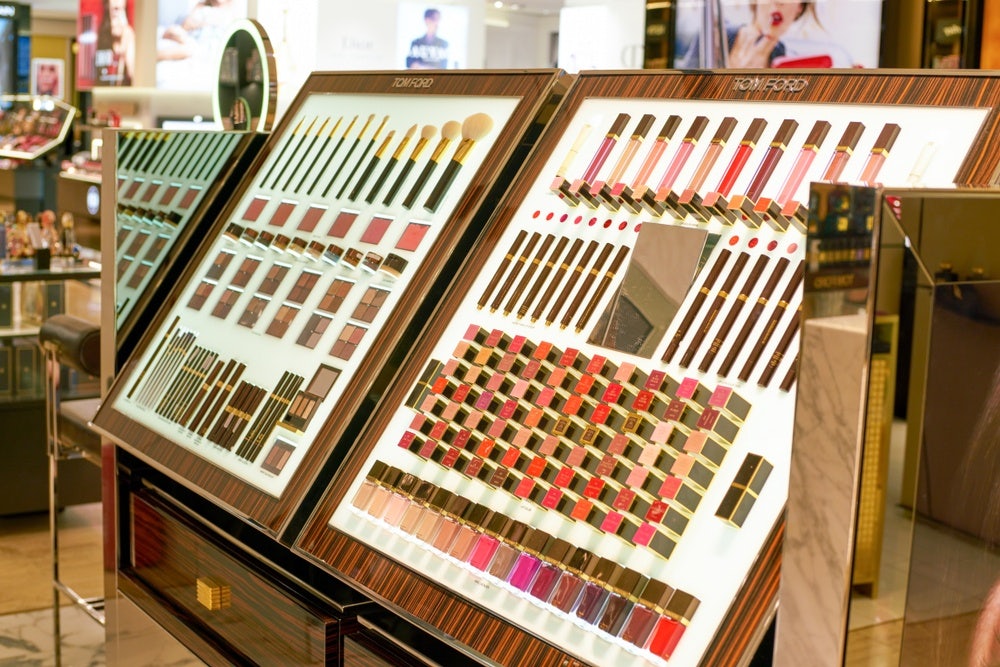 Tom Ford beauty store. Photo: Shutterstock