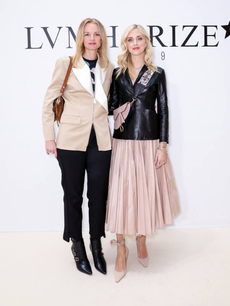 As executive vice president of Louis Vuitton, Delphine Arnault (left) serves on the jury of the LVMH Prize. Photo: LVMH