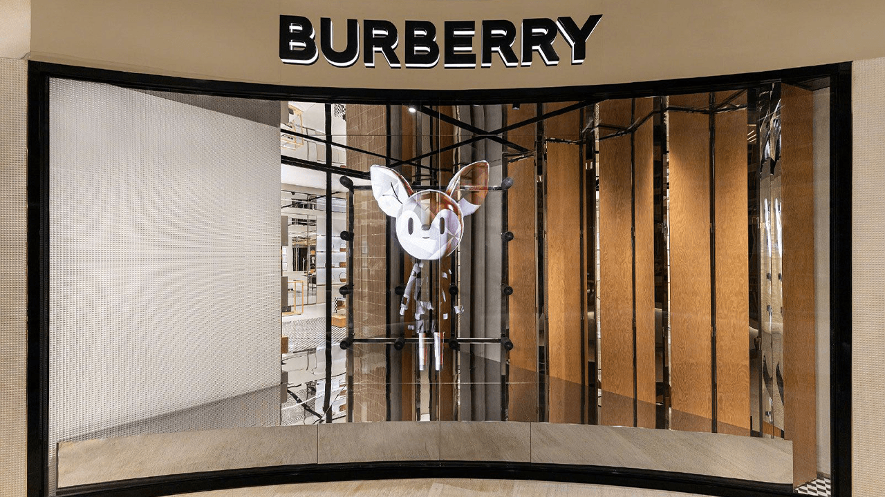 Burberry flagship shop